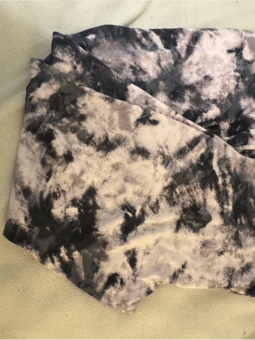 LuLaRoe Gray & Pink Marble Tie-Dye Boot Cut Pants